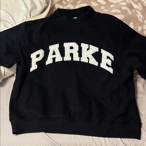 PARKE Black MockNeck Fleece